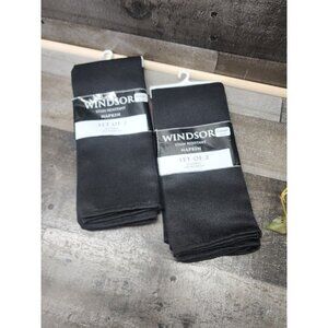 Bed Bath And Beyond Windsor Napkins Set Of 4 20 X 20 black In Package